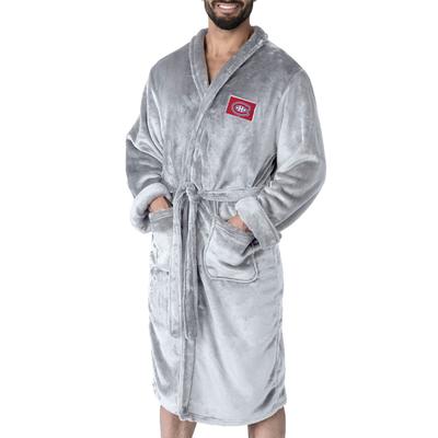 NHL White Snipe Silk Touch Robe