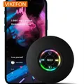 VIKEFON portatile Bluetooth Audio Ipx4 luci a LED impermeabili bagno esterno grande ventosa può essere assorbente altoparlante da parete