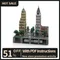 New City Vendita calda Street View Moc Modulare New York Metropolitana Modello Building Blocks Fai