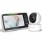 Mboss 5 pollici ninne nanne Mboss Video Baby Monitor con telecamera e Audio con Zoom Pan-Tilt