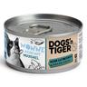 Dogs'n Tiger Filetti 12 x 70 g Umido gatto - Filetto di Salmone & Cozze