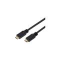Premium ad alta velocità hdmi v2.0 / ha 4k@60hz cavo 18gbps con ripetitore, a/m-a/m, nero - Aisens
