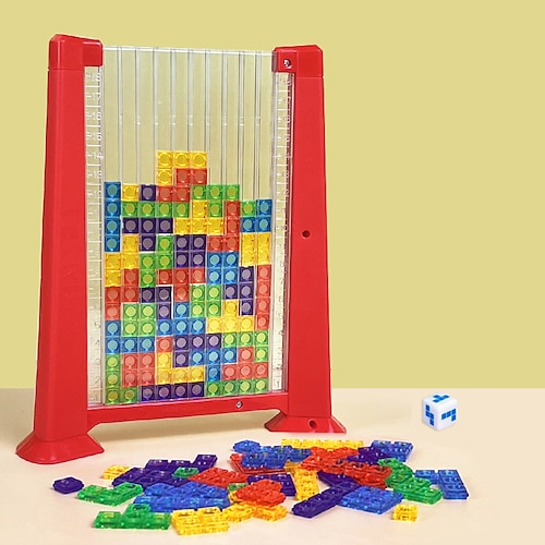 Kinderpuzzle DIY dreidimensionale Bausteine Desktop kleines Spiel Eltern-Kind interaktives Puzzle Spielzeug Weihnachten Halloween Geschenk