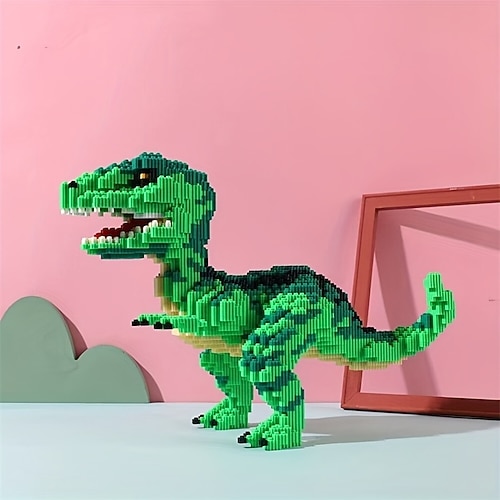 5480PCS Dinosaurier 3D Puzzle Bauklötze Set Bildungsmodellkit für 14-Jährige Praktische Aktivität Perfektes Geschenk für Feiertage Schulbelohnungen und Freunde Weihnachtsgeschenk Image
