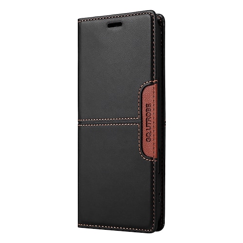 Handy Hülle Handyhüllen Für iPhone 16 15 14 Pro Max Plus 13 12 11 Pro Max Flip-Cover Mit Ständer Kartenfach Stoßfest Retro TPU PU-Leder Image