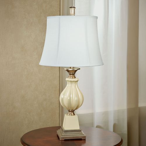 Palatoria Table Lamp Ivory , Ivory