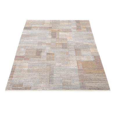 Teppich OCI DIE TEPPICHMARKE "FARBEN CITY", beige (natur), B:200cm L:240cm, Polyester, Teppiche, Klassisches Muster, eingefasst, in 3-D-Optik Image