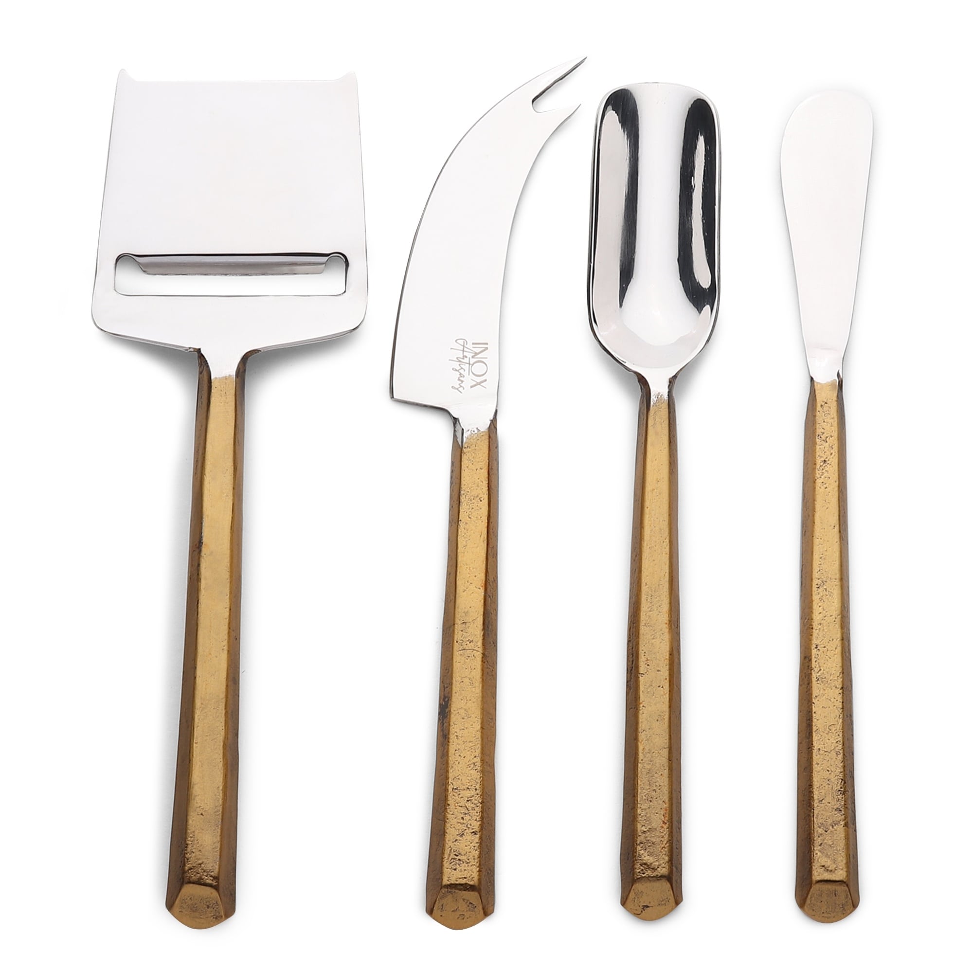 INOX Plateau Cheese Tools 4 Pc. Set