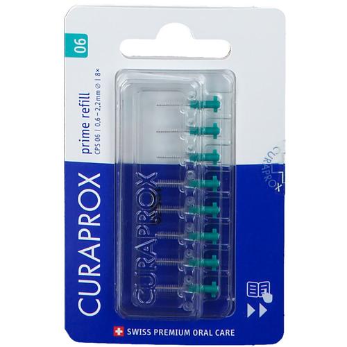 Curaprox CPS 06 prime Interdentalbürsten Refill 8 St Zahnbürste