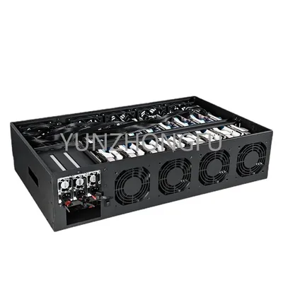 Lianli crps 857s redundantes 8gpu Gehäuse angepasste Computer gehäuse Unterstützung Grafikkarten Silent Case Image