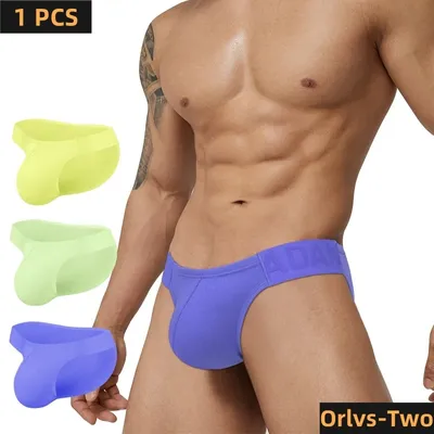 Trend ige hohe Gabel Dreieck Hose bequeme Faden Baumwolle hochela tische Relief Muster Design elastischen Gürtel Bull Horn Dreieck Hose Image