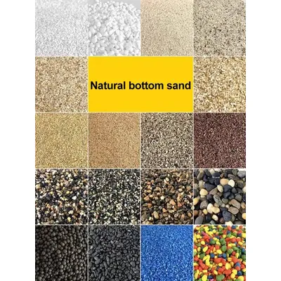 1kg Natural Stones Gravel Crystals Chip Quartz Ore Minerals Tumbled Agates for Home Aquarium Fish Tank Decoration