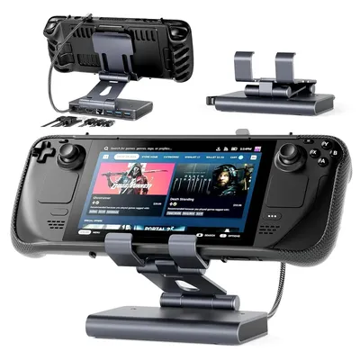Dockingstation für Steam Deck/ROG Ally X/Legion Go/MSI Claw, 6-in-1 verstellbarer Ständer mit HDMI Image