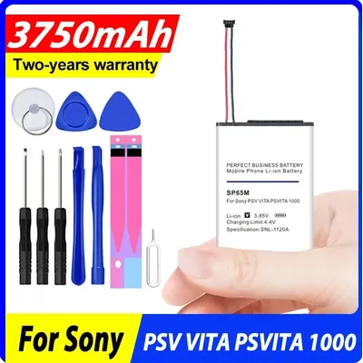 Top Marke Neue 3750 mAh SP65M Batterie für Sony PS PSV VITA PSVITA 1000 psv1000 PCH-1001 PCH-1101 Image