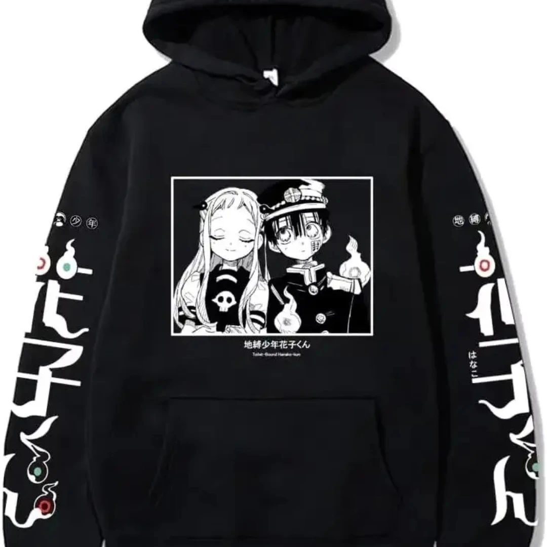 2024 New Toilet Bound Hanako Kun Hoodie Mens Women Kyojuro Rengoku Hooded Sweatshirts Oversize Harajuku Streetwear Clothing
