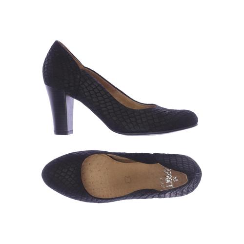 Caprice Damen Pumps, Gr. 4, schwarz, Leder