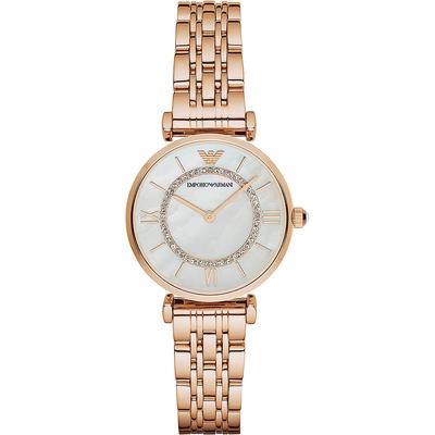 Emporio Armani Gianni T-Bar Damen Rose Gold Uhr AR1909 Image