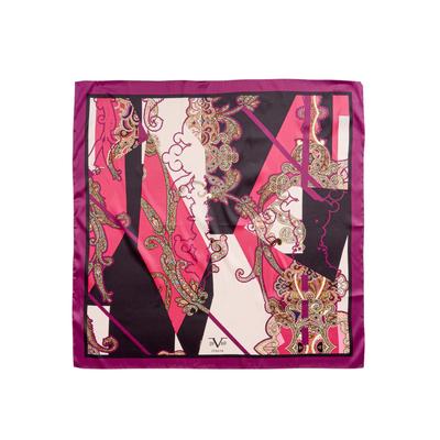 Mehrfarbiger Foulard-Schal aus Polyester Image