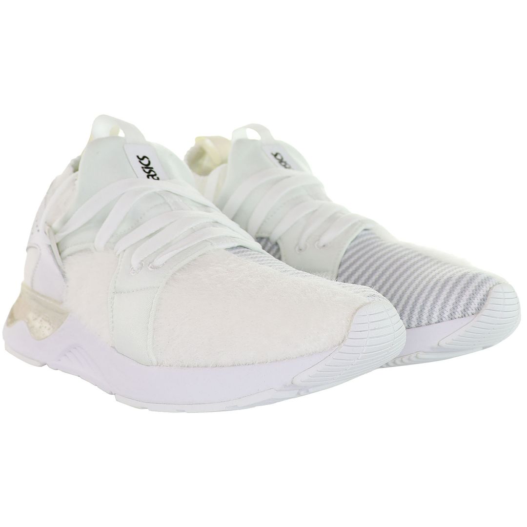 Asics Tiger Gel-Lyte V Sanze Knit Weiße Herren-Sneaker