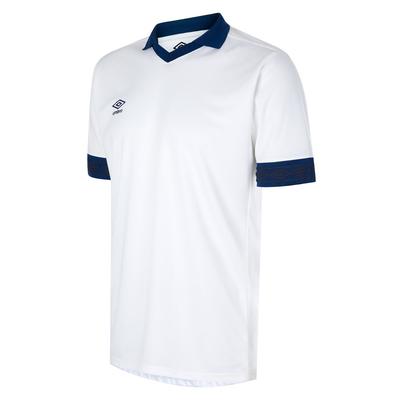 Umbro - "Tempest" Trikot für Herren (Weiß/Marineblau)