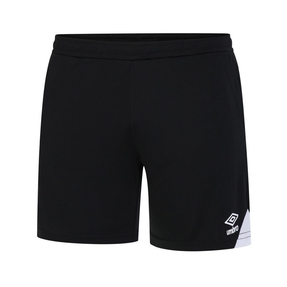 Umbro Herren Total Trainingsshorts (Schwarz/Weiß) Image