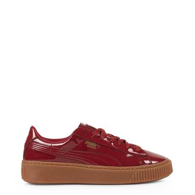 Puma -Korb -Plattform Damen Rote Trainer