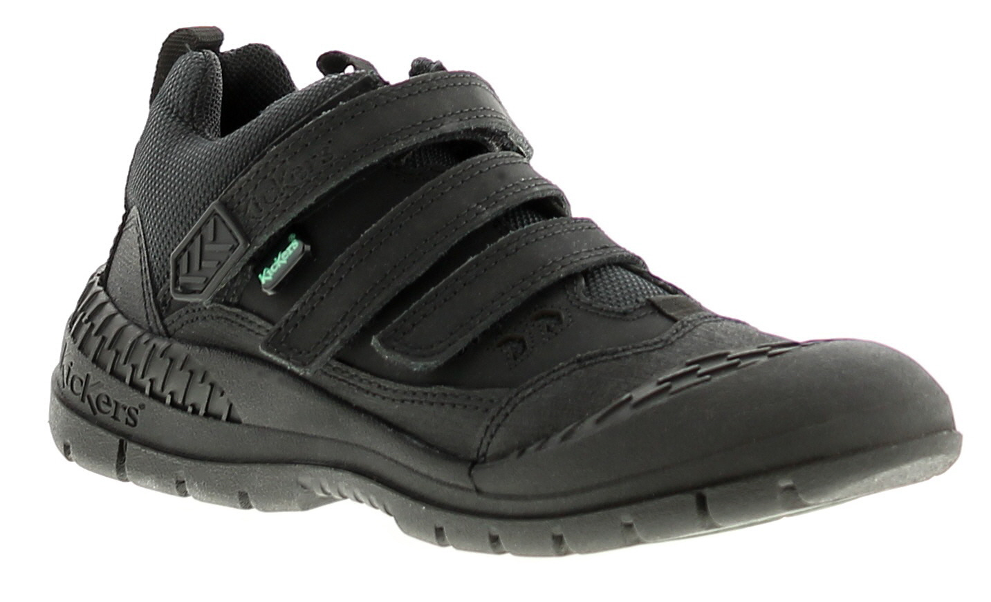 Kicker Trukka Mid Kids Black Stiefel Image