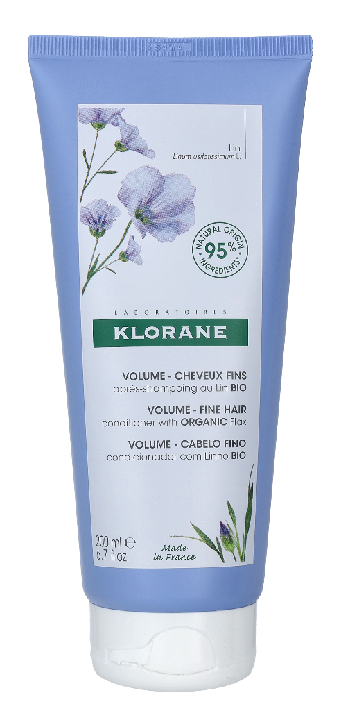 Klorane Volume Conditioner With Organic Flax. Image