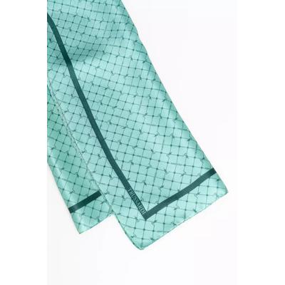 Seidenfoulard im Stil der 70er Jahre mit Allover-Print Image