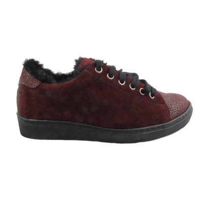 Damen Derby-Schuh Sotoalto Farbe BURGUNDY