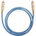 Oehlbach - rca Digitale Digital Audio Cavo [1x Spina rca - 1x Spina rca] 1.50 m Blu nf 113 di