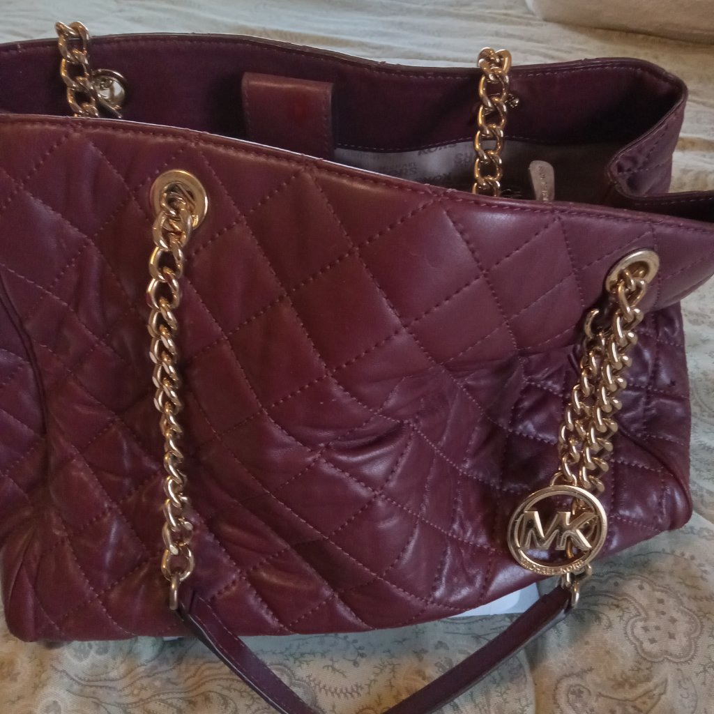 Michael Kors Bags | Burgundy Michael Kors Handbag | Color: Purple | Size: Os