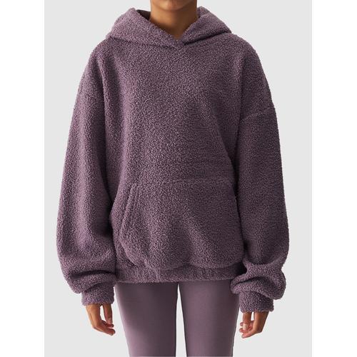 Kapuzenpullover 4F Gr. 158, lila (violet) Kinder Pullover