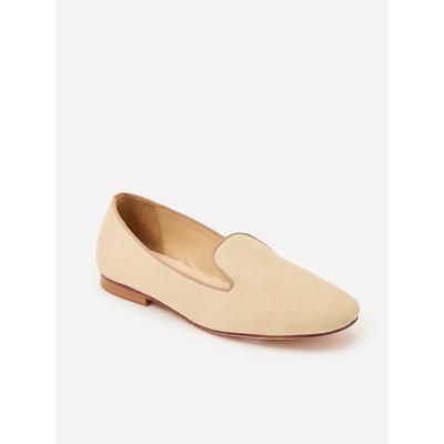 J.McLaughlin Women's Sloane Suede Loafers Neutral, Size 7.5