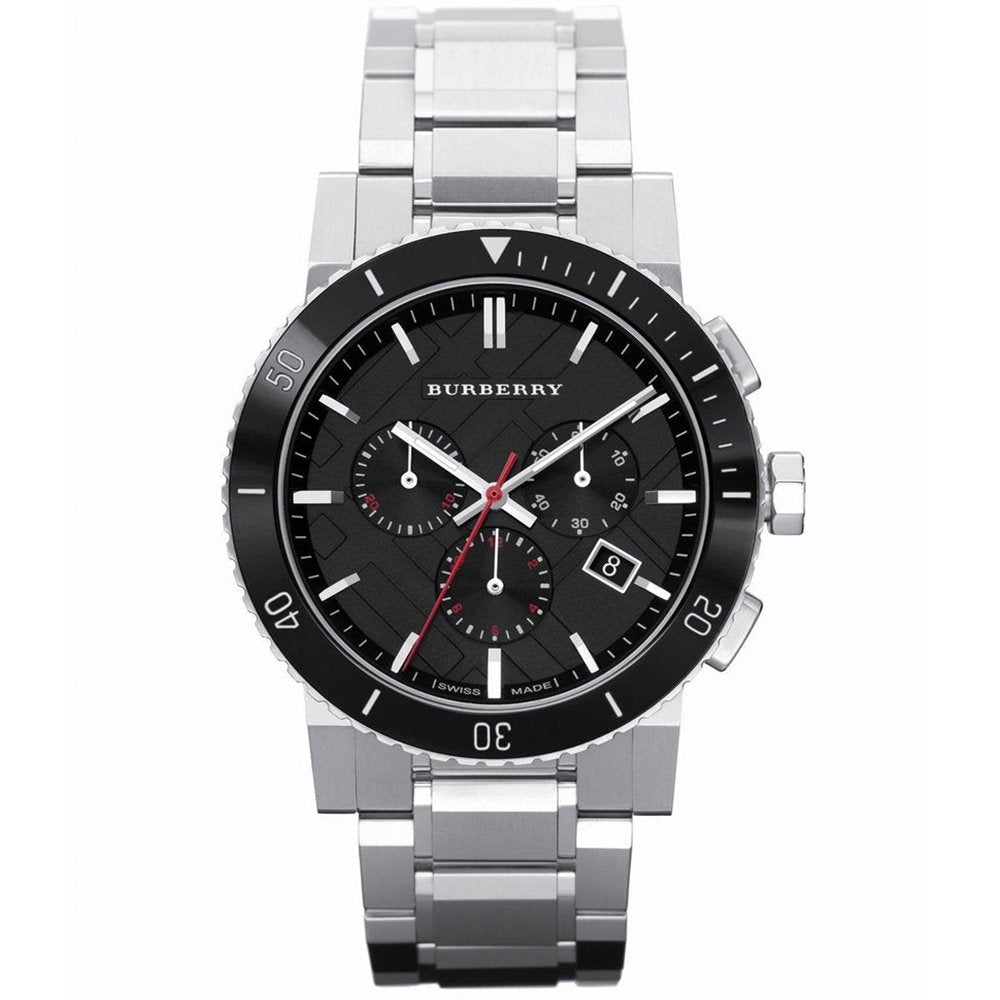 Burberry BU9380 Herrenuhr 42mm The City Silber Image