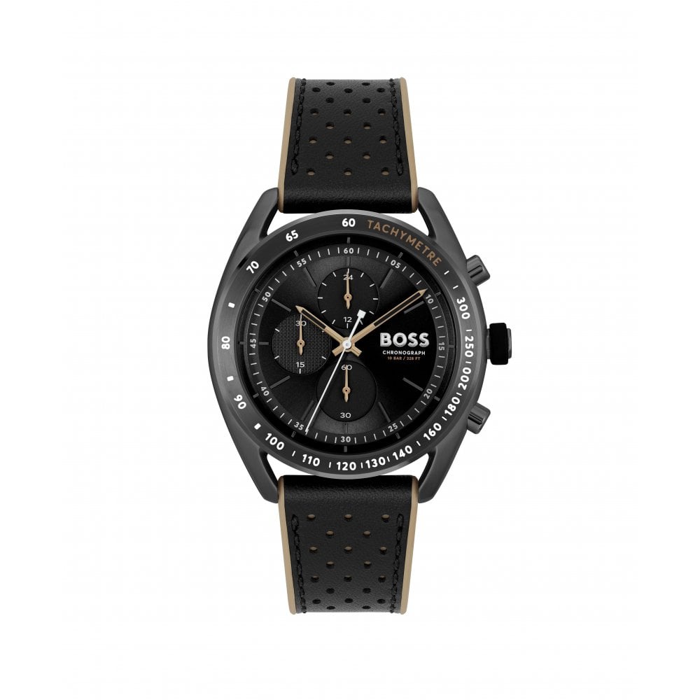 Hugo Boss Herrenuhr Quartz Schwarz