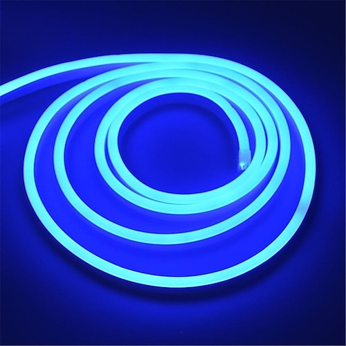 LED-Neon-Lichtschlauch flexible wasserdichte Neon-Lichtleiste 220 V-240 V Neon-Lichtschlauch für Schlafzimmer und Innen- und Außendekoration Image