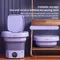 8L Portable Small Foldable Washing Machine with Spin Dryer For Socks Underwear Panties Washer