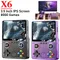 X6 Portable Video Game Console 2000mAh 3.5 Inch IPS Screen 8000 Games Built in 11 Emulators Support