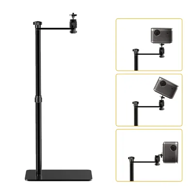 Floor Projector Support Stand Metal Holder Multi-angle Adjustable 360 ° Rotating Projector Bracket