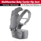 0301 Multifunction Baby Carrier Hip Seat - light grey Polyester Flax Multifunction Baby Carrier Hip