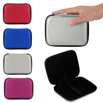 25inch Portable External Hard Drives Hard Carry Bag Case Organiseurs De Rangement Organization