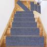 Step Carpet Solid Color Non-Slip Carpet Stair Treads for Kids Elders and Pets Stair Tread Mats