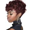 Pixie Cut Wig Short Grey Wigs for Black Women Pixie Cut Wig Short Pixie Wigs for Blcak Women Synthetic Pixie Wig Natural Wavy Short Curly Pixie Cut Wigs for Old Women