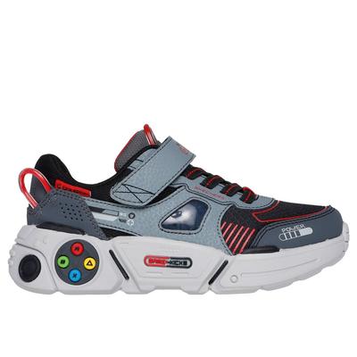 Skechers Boy's Game Kicks: Gametronix 2.0 Sneaker | Size 13.0 | Gray | Synthetic/Textile | Machine Washable