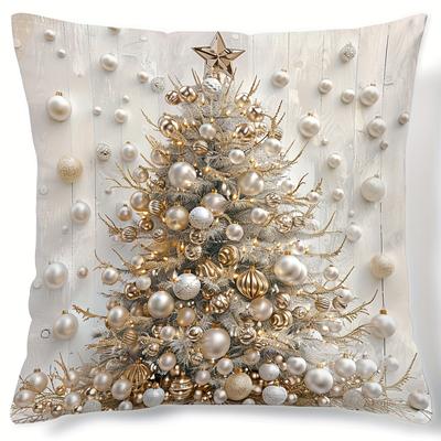 TEMU 1pc, Christmas Pillowcases, - , , Pillowcase For Dining Decor - Not Included