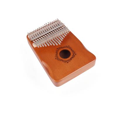 TEMU 17-key , Ergonomic Portable Finger , Mbira Finger , With Learning Guide And Tuning Hammer, For Adults, Beginners, Hobbyists, And Professional Players