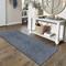 TEMU Limdirem Washable Runner Rug For Hallway And Kitchen – Indoor Area Carpet With Non-slip Rubber Backing, Stain Resistant, Floating Installation, For Living Room, Garage, 5mm