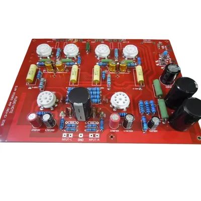 NEUE A40 Referenz Audio Note EL84 PP Push-Pull Vakuumröhre Leistungsverstärker PCB DIY Kit Fertige Image