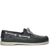 Männer homme authentische sebago dock sides Schuhe-Premium Leder Moc Toe Schnür boot Schuhe a004